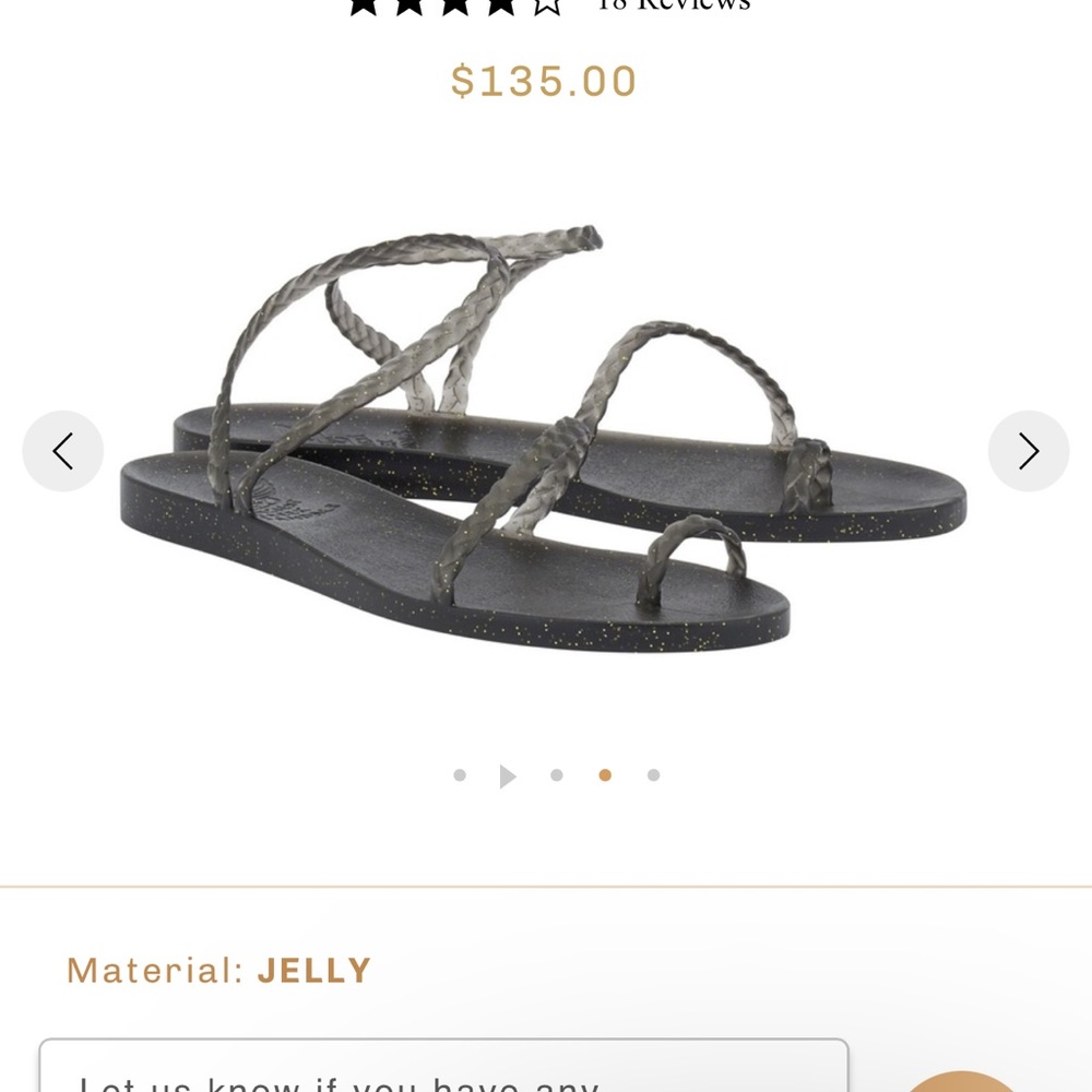 Ancient Greek Sandals Eleftheria